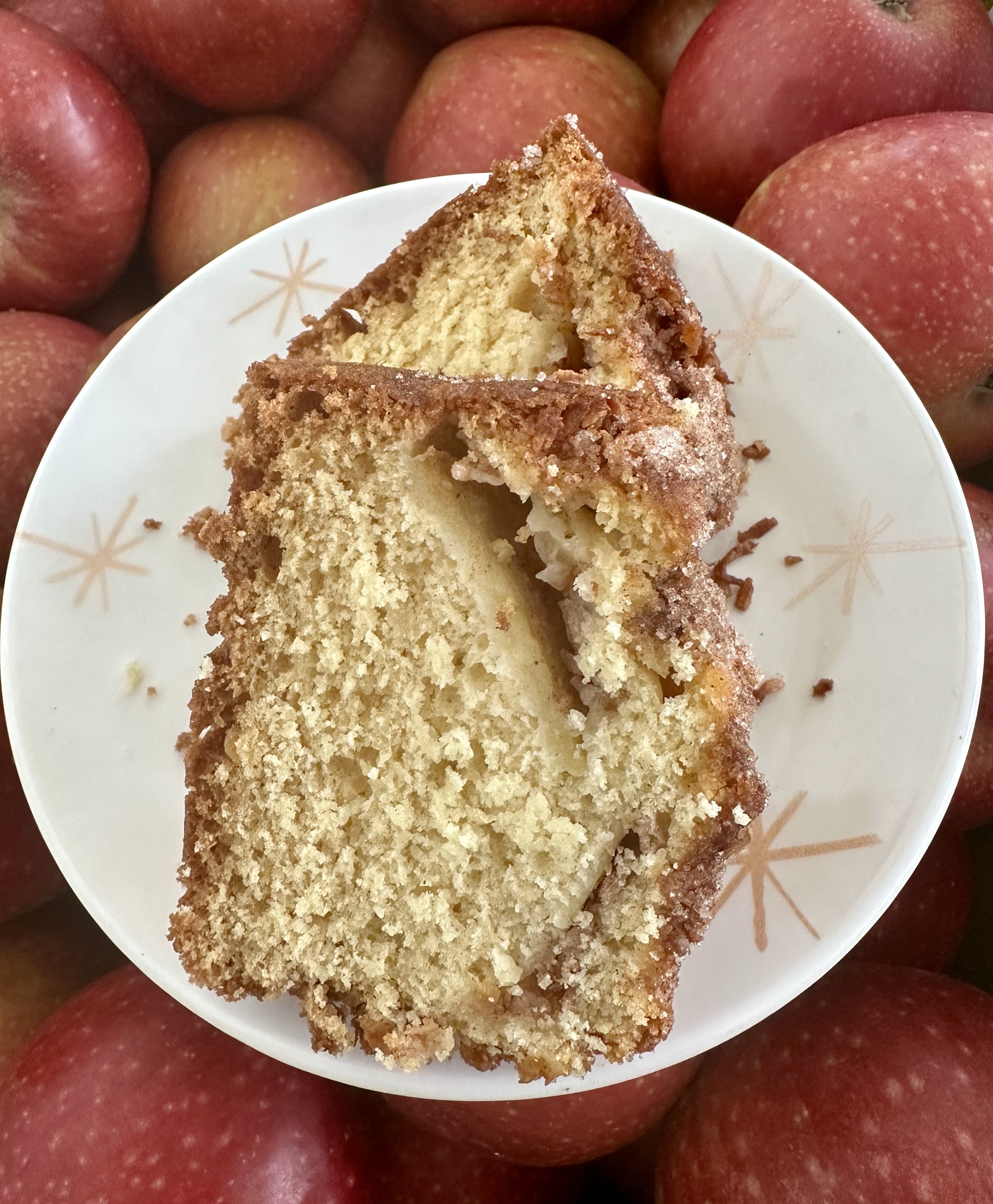 apple cream coffee cake